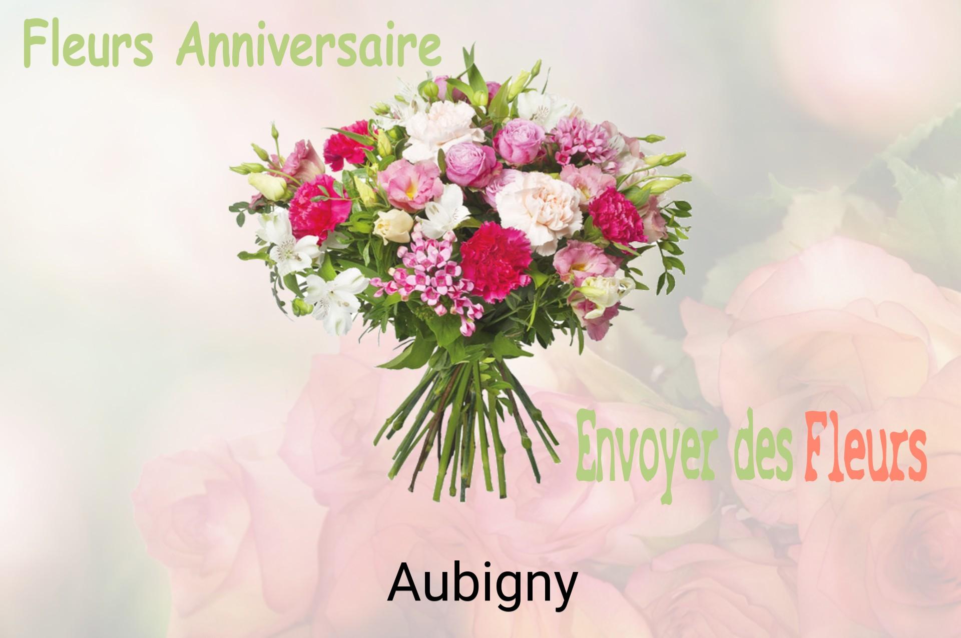 Bouquet de fleurs d’anniversaire livré à Aubigny